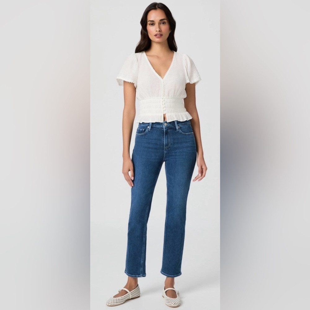 Paige Cindy Straight Jeans Size 33